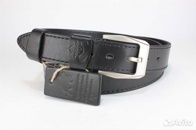 Ремень из кожи буйвола 40 мм