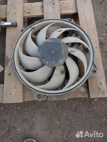 Вентилятор охлаждения радиатора Citroen Berlingo m