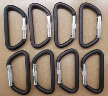 Карабин Ринг дюралевый с прямой защелкой