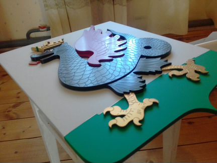 Рельефный герб Казани