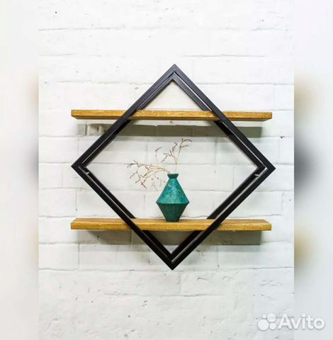 Полка в стиле лофт. реплика