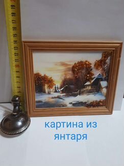 Картинки из янтаря и декоративные вешалки