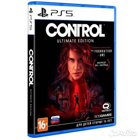 PS5 диск Control: Ultimate Edition,новый,запечатан