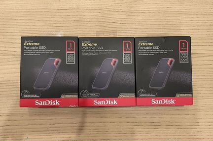 Sandisk extreme portable SSD 1TB новый