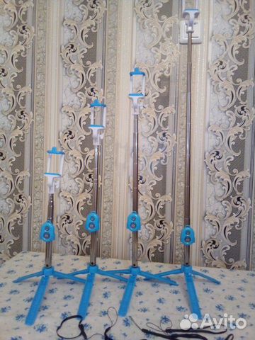 Штатив палка для телефона селфи блютус монопод