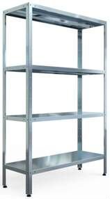 Стеллаж из нержавейки assum 1200х500х1800