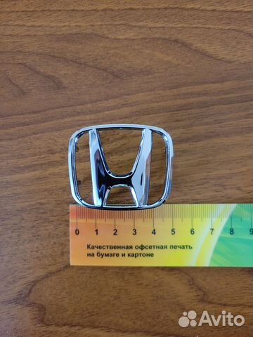 Эмблема на руль honda