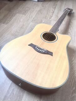 Гитара акустическая новая. Дредноут. Массив