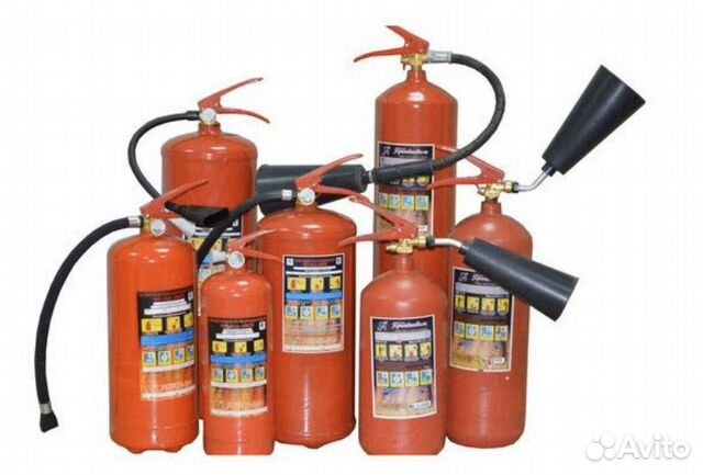 Перезарядка огнетушителей