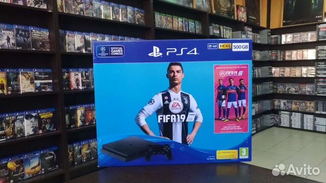 Игровая приставка ps4 500gb