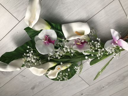 Оформление на свадебный кортеж или свадебного стол