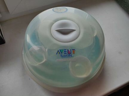 Стерилизатор Avent + бутылочки с сосками