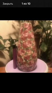 Старинная чешская вазочка и не только