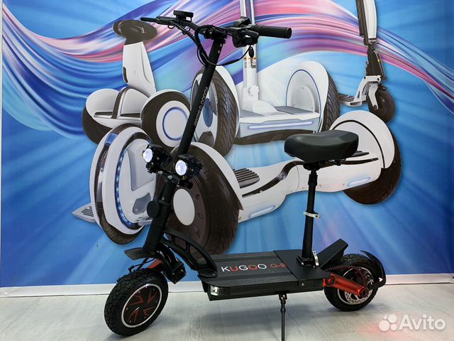 Электросамокат Kugoo G-booster рестайлинг