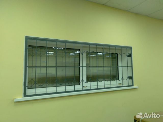 Решетки на окна N 1130 из стального прутка