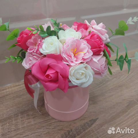 Мыльные букеты, букеты из мыла