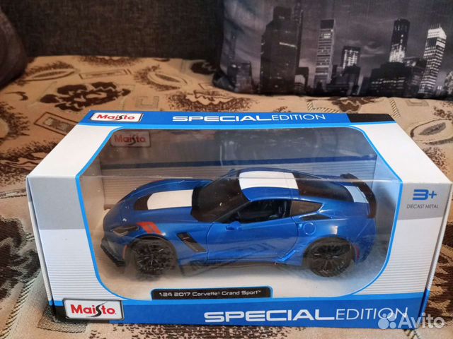Corvette Grand Sport 2017 Maisto 1:24