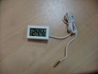 Термометр электронный с термодатчиком 1 метр.Новый