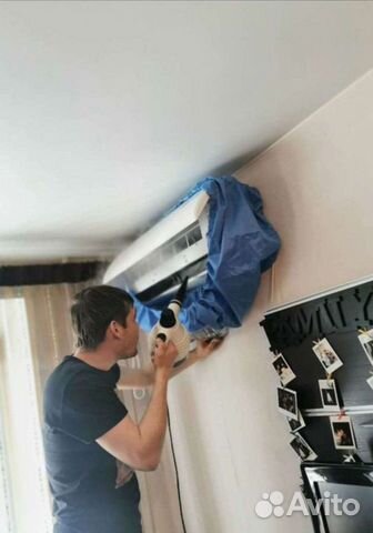 Чистка кондиционеров, ремонт сплит систем,заправка