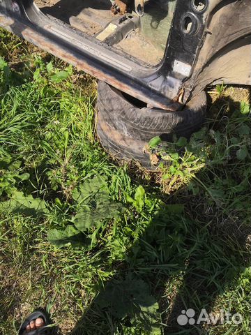 Порог со стойкой правый Фольксваген Гольф 4 Бора