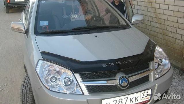 Ветровики, Дефлектор капота Geely MK Cross