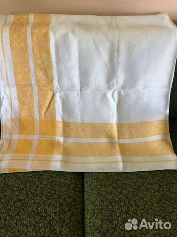 Скатерть льняная СССР