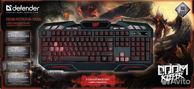 Игровые клавиатуры с подсветкой новые