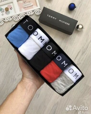 Набор трусов томми подарок для мужчин