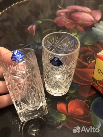 Стопки рюмки фужеры