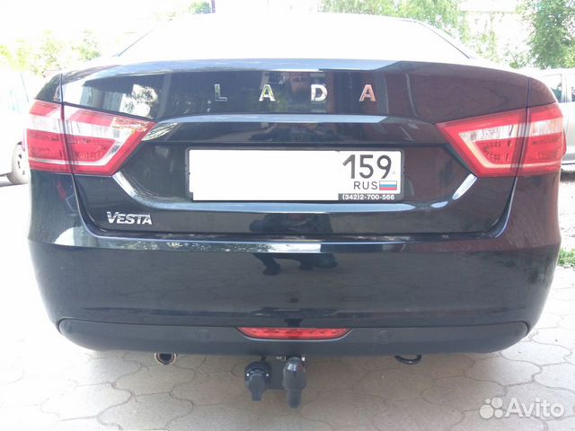 Фаркоп Лада Веста/LADA Vesta с сертификатом