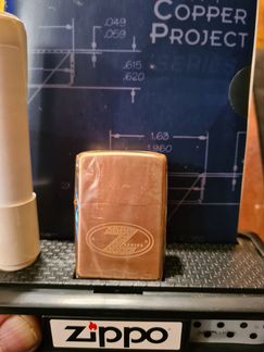 Zippo Z series. Solid copper. Новая. Лимит