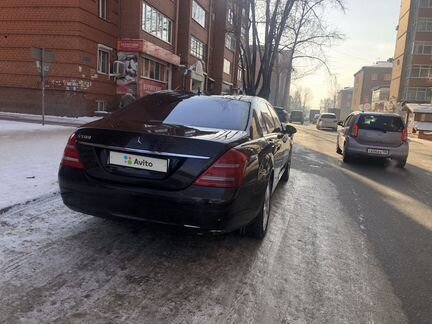 Mercedes-Benz S-класс 5.5 AT, 2007, 15 000 км