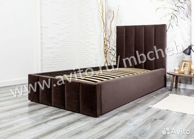 Кровать 80х200 шоколад Богема