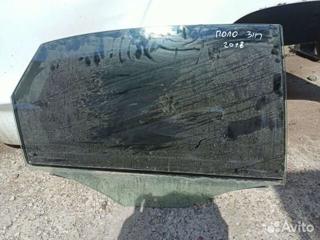 Фольксваген поло стекло заднее правое