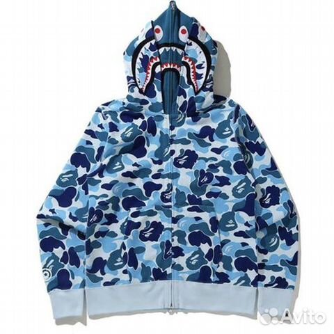 Зип Худи Bape Shark купить в Иваново | Личные вещи | Авито
