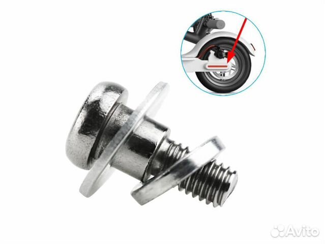 Винт болт заднего колеса электросамоката Xiaomi