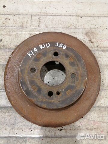 Тормозной диск задний правый Kia Rio седан G4FA 1