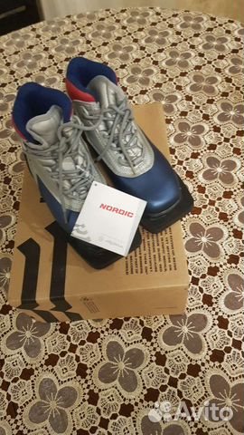 Ботинки лыжные детские