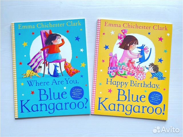 Новые книги на английском языке Blue Kangaroo