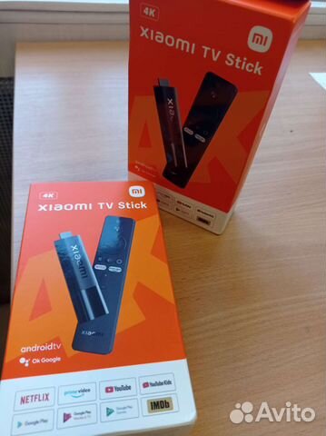 Smart tv приставка Xiaomi mi tv stick 4k HDR 2023