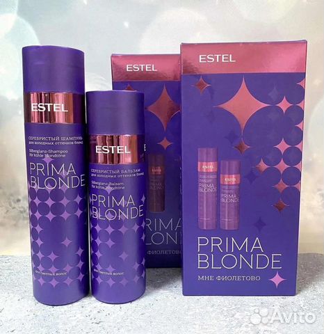 Шампунь и бальзам эстель