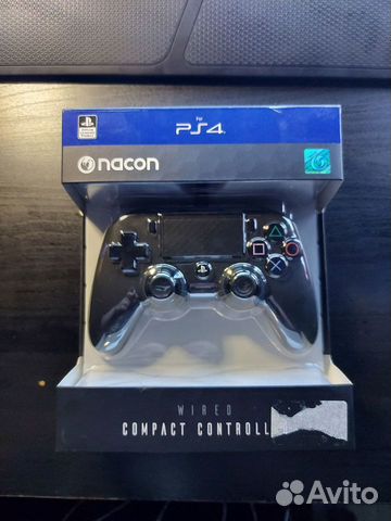 Геймпад Nacon Compact Controller PS4ofcpadb черный