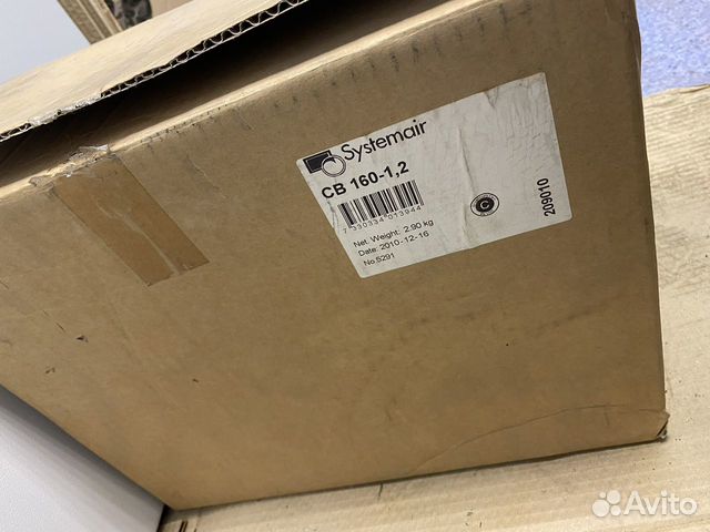 Канальный нагреватель Systemair CB160-1,2