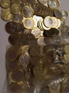 Юбилейные монеты 10 рублей обмен