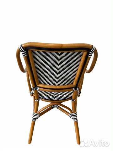 Кресло из комбинированного ротанга Гент