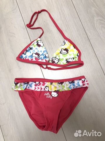 Купальник для девочки 122-128, 7-8 лет Hello Kitty