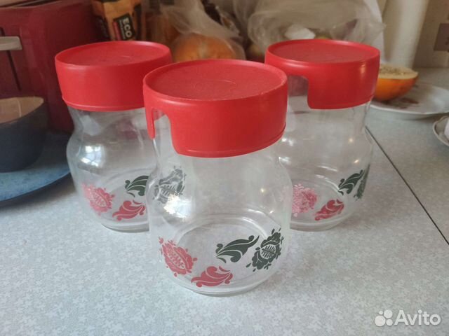 Банки для сыпучих продуктов 7 шт СССР