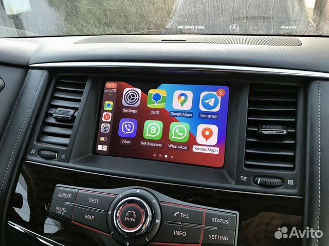 CarPlay Android Auto Nissan Infiniti 08IT 2010+