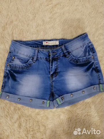 Шорты джинсовые