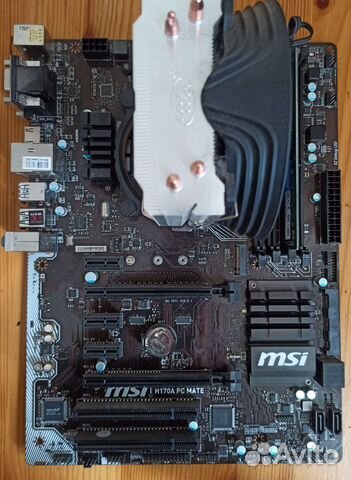 Intel Pentium G46 Msi H170a Pc Mate 8 Ozu Kupit V Lipecke Elektronika Avito